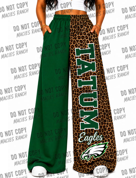Tatum DUO WIDE LEG PANTS- cheetah