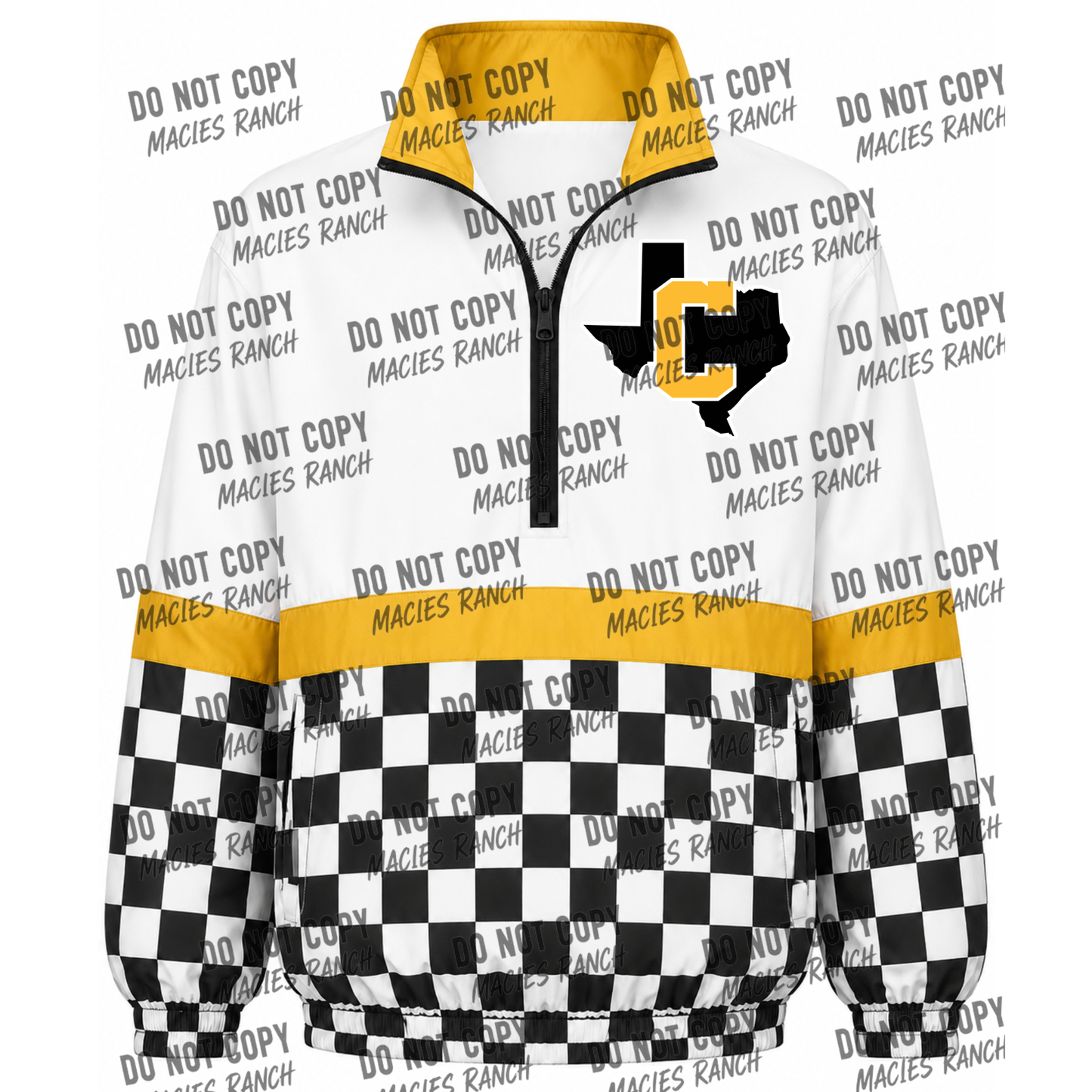 Cayuga Windbreaker- checkered -1