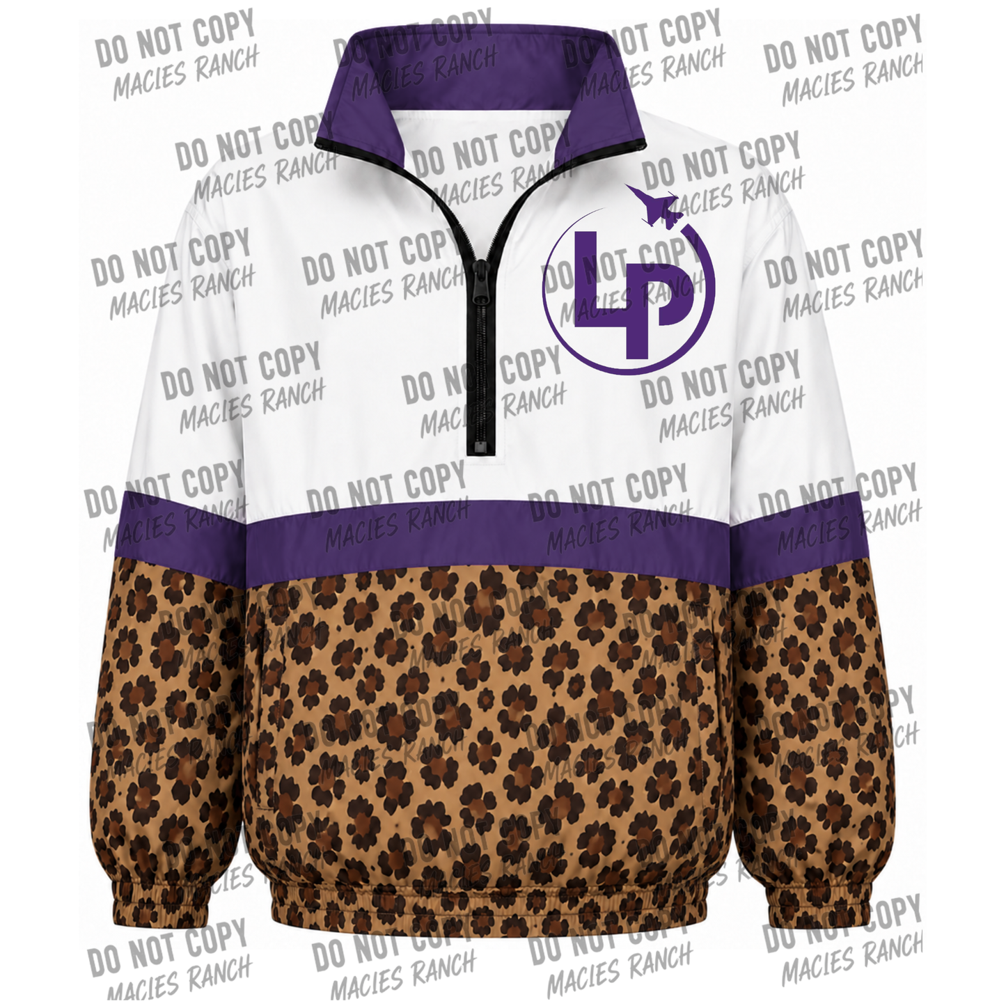 LaPoynor Windbreaker- Cheetah brown