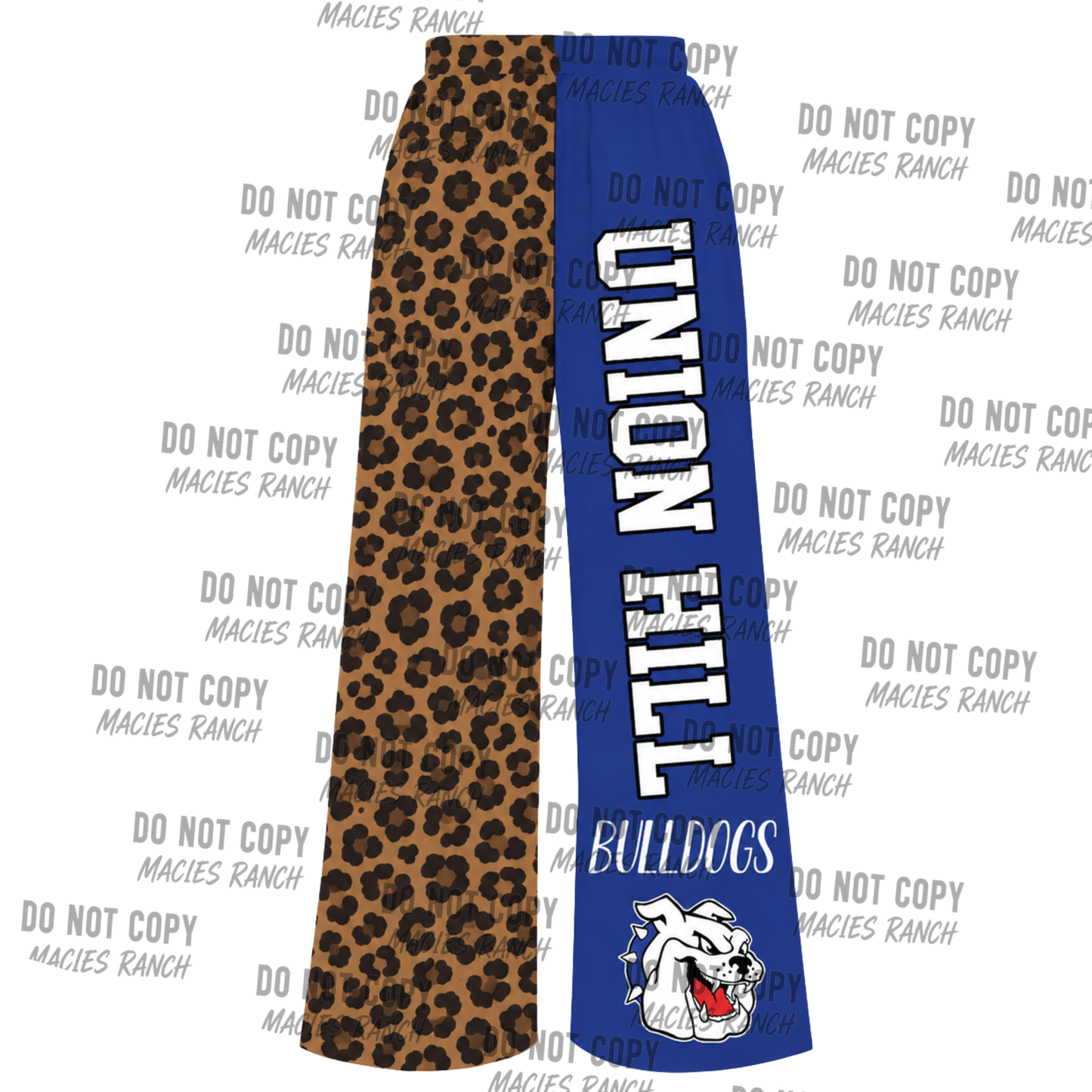 Union Hill DUO WIDE LEG PANTS- Cheetah