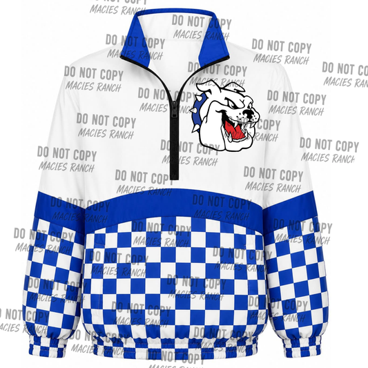 Union Hill Windbreaker- checkered