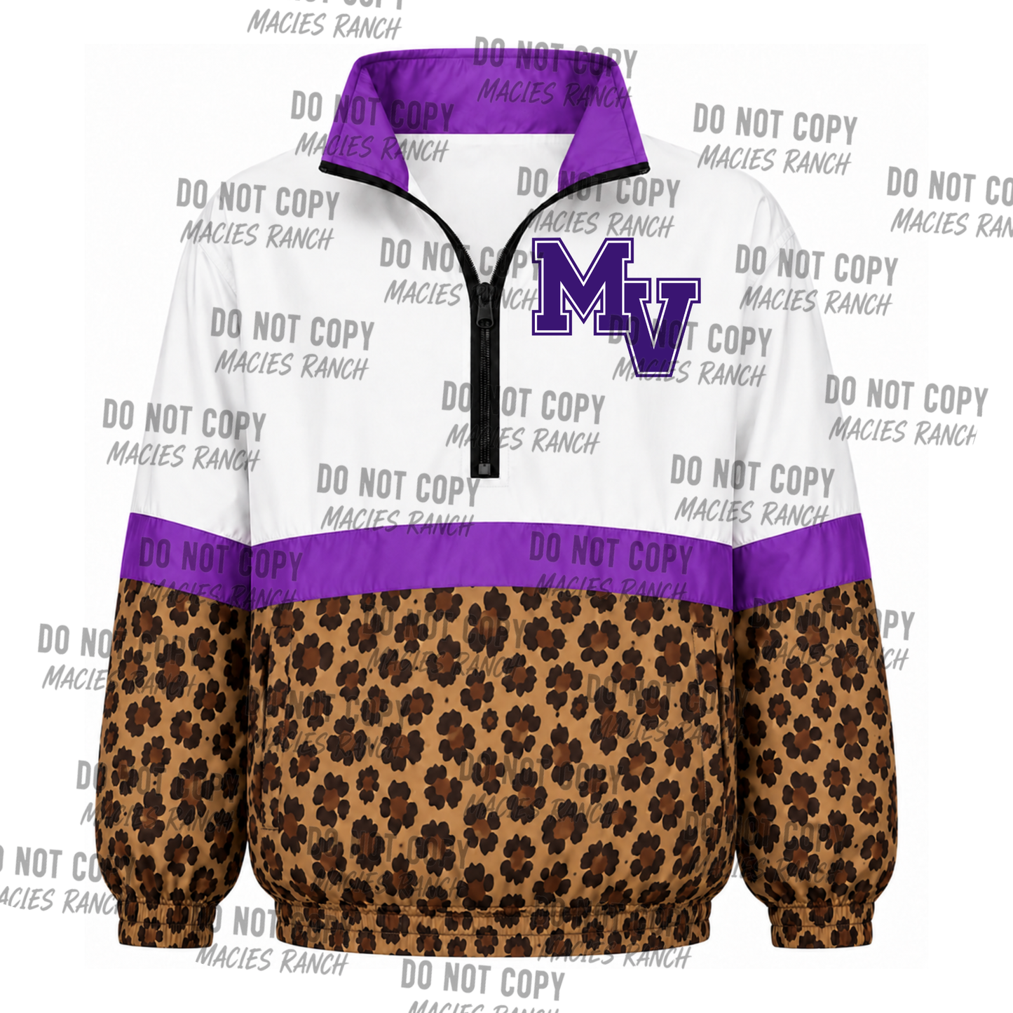 Mt Vernon Windbreaker- cheetah