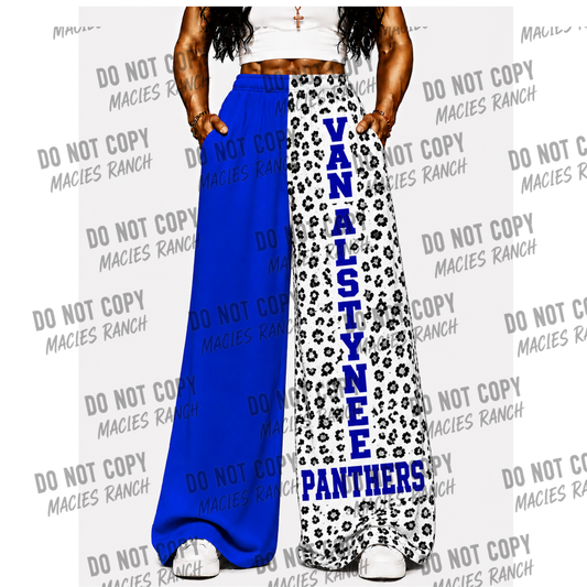 Van Alstyne DUO WIDE LEG PANTS- cheetah
