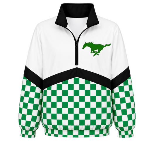 Overton Checkered Windbreaker