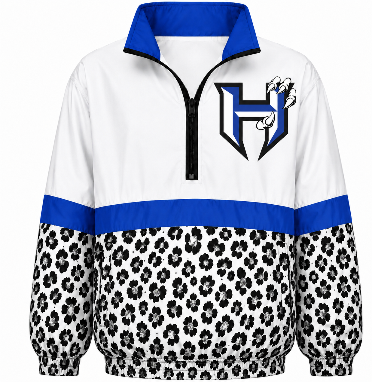 Hawkins Windbreaker- white cheetah
