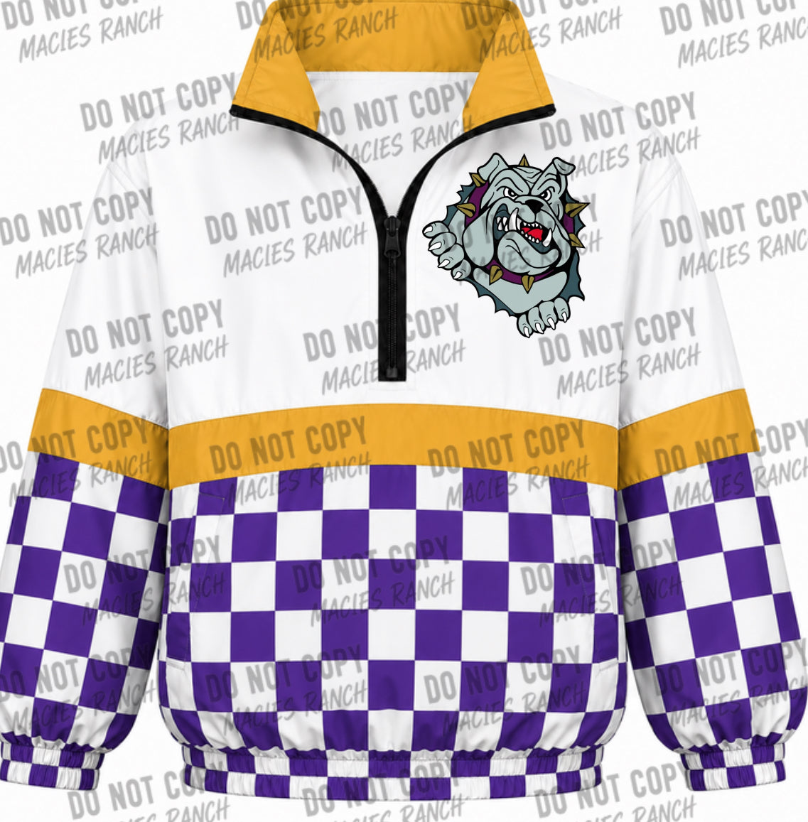 Eustace Windbreaker-checkered