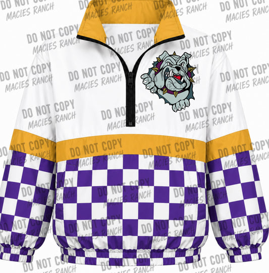 Eustace Windbreaker-checkered