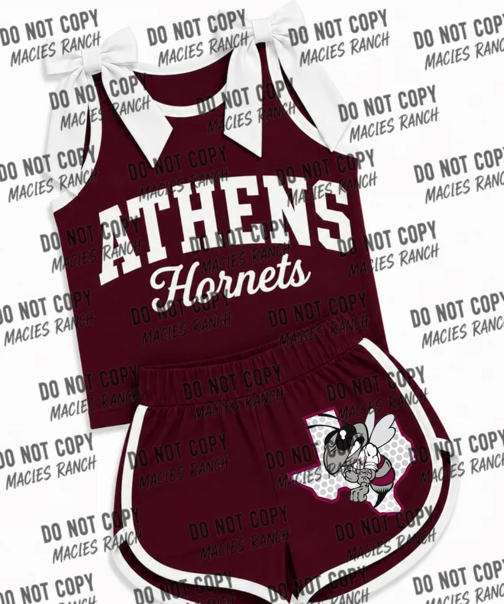 Athens - VARSITY BOW SET