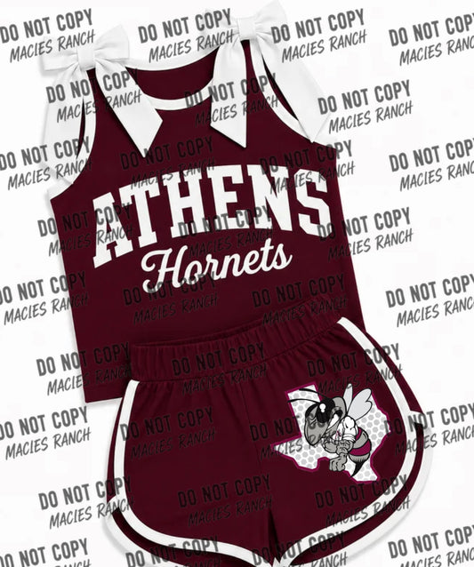 Athens - VARSITY BOW SET