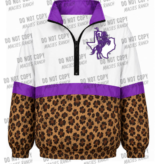 Tarleton Windbreaker-cheetah