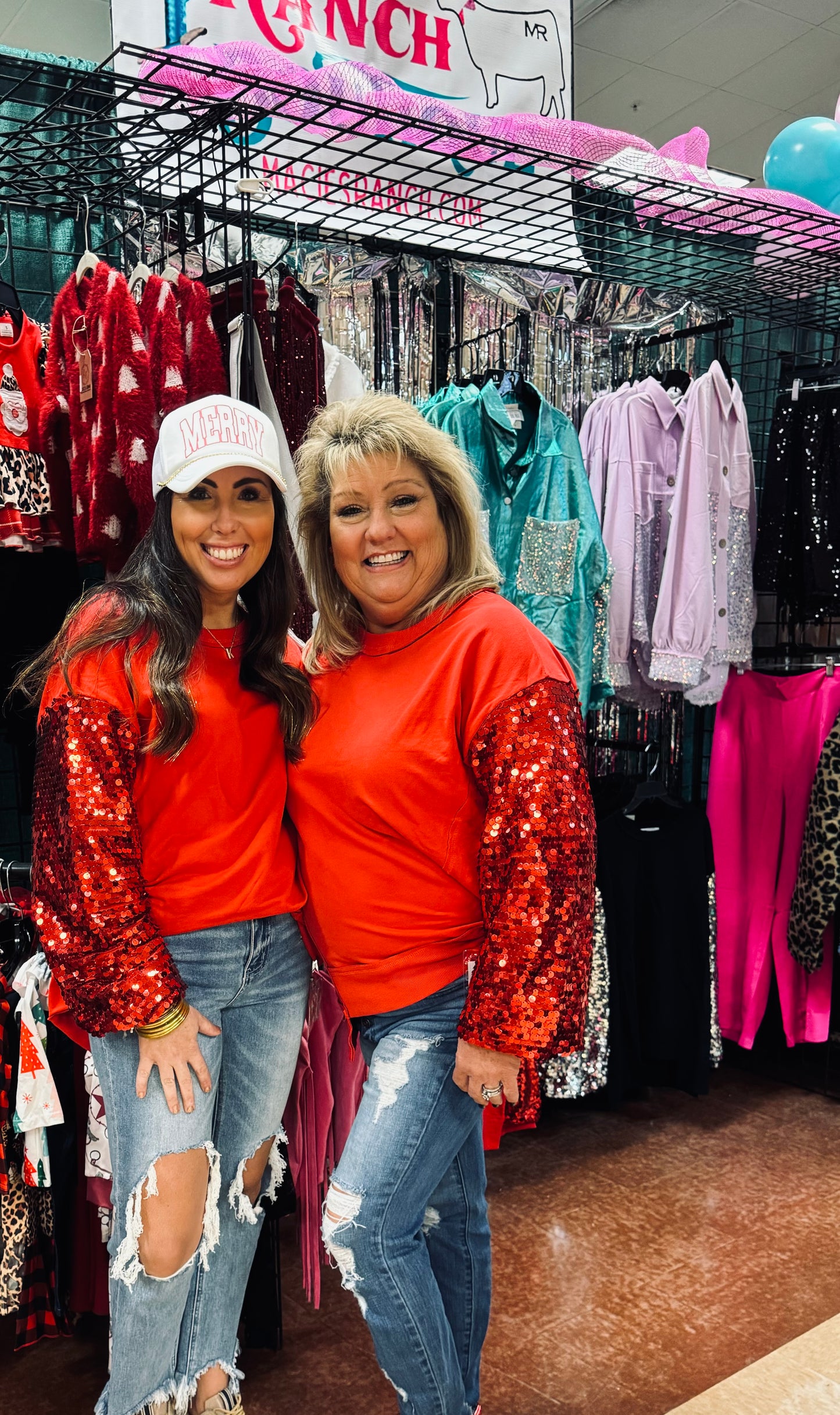 bling red top