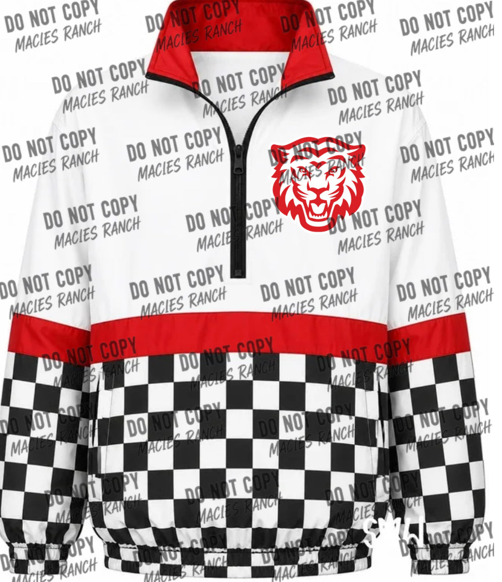 Terrell Windbreaker- checkered