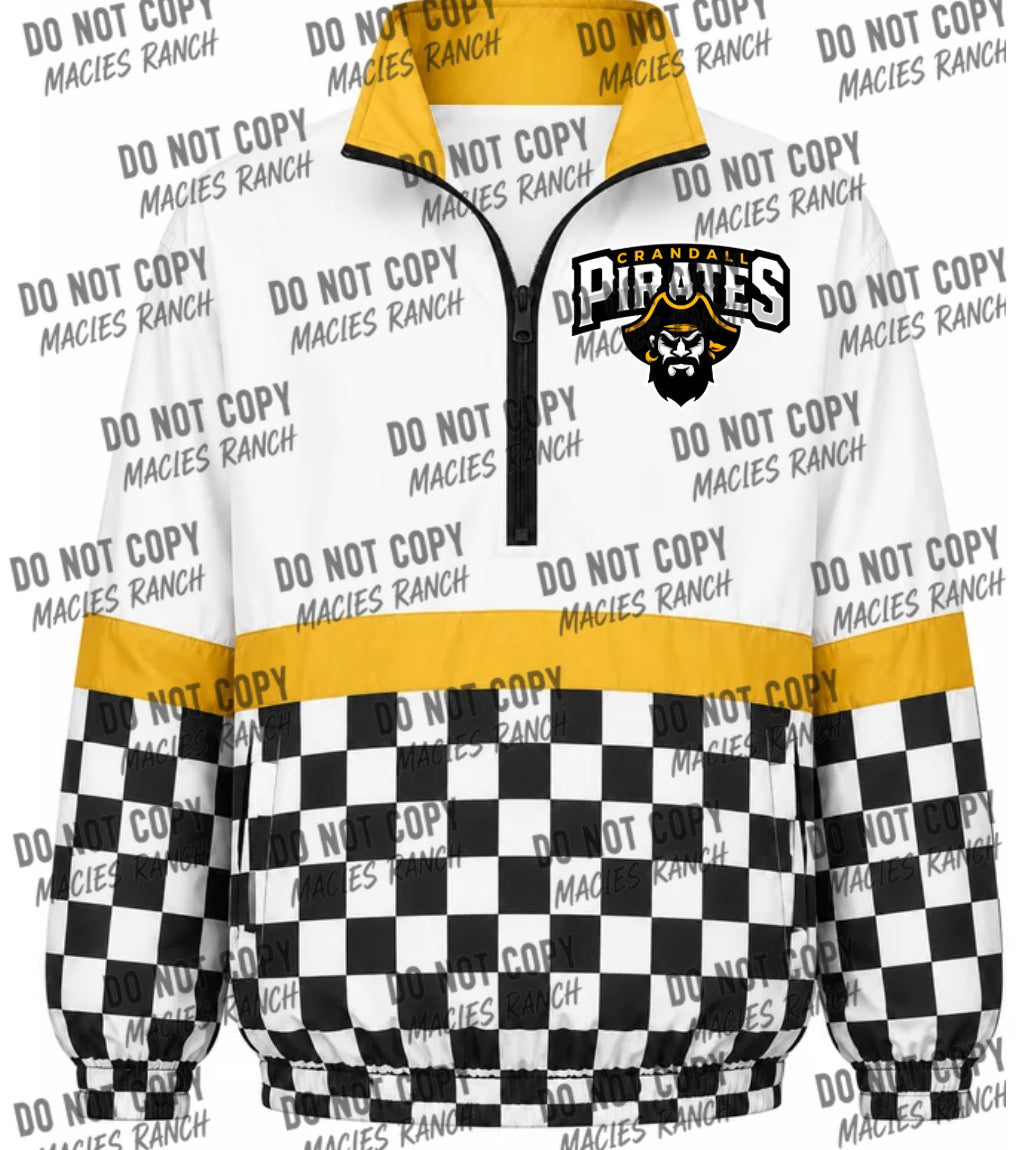 Crandall Windbreaker- checkered
