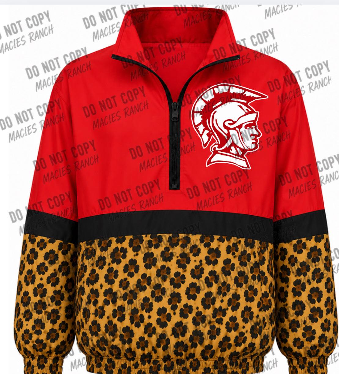 Van Windbreaker- cheetah
