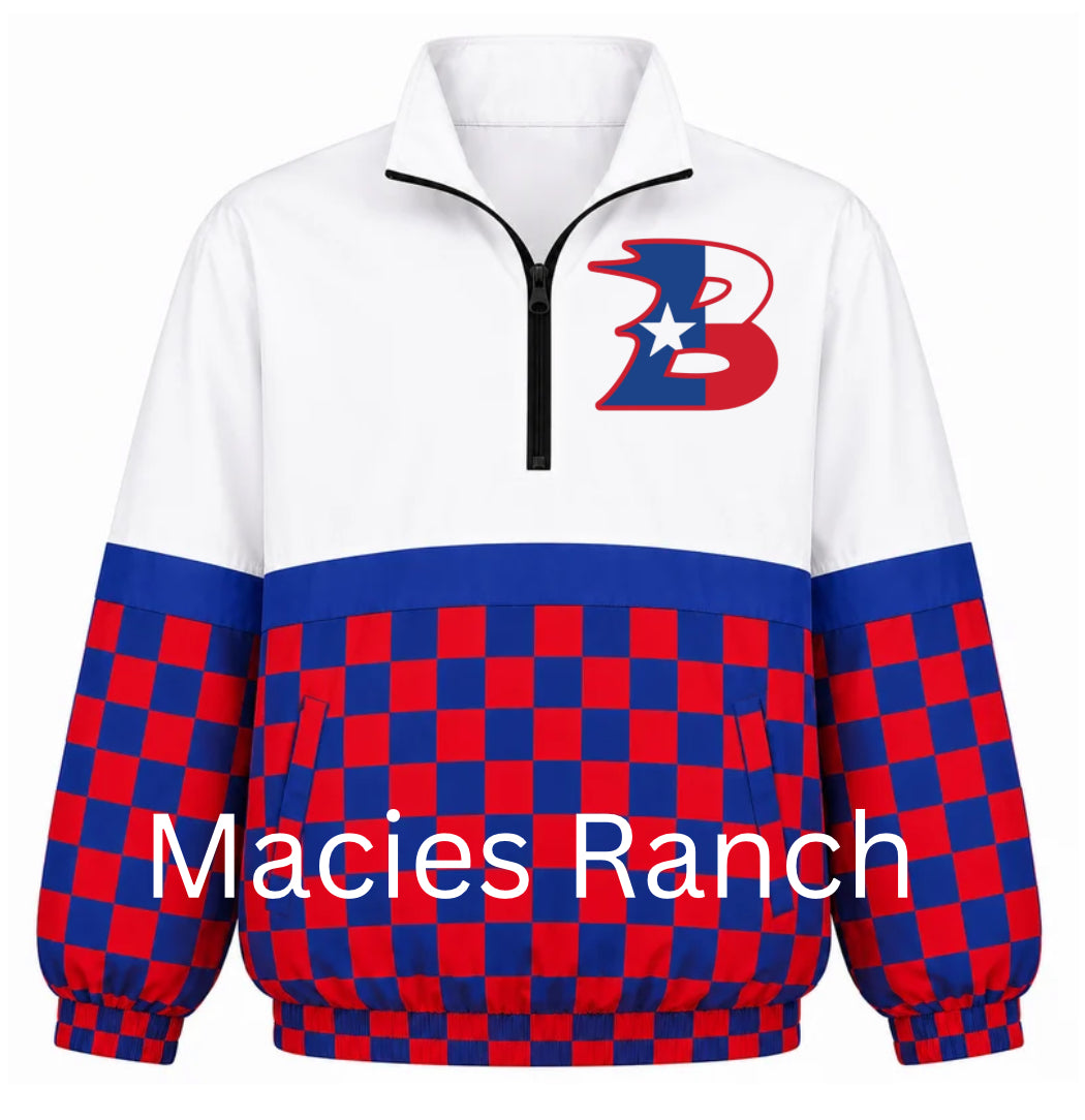 Bullard checkered 2 windbreaker