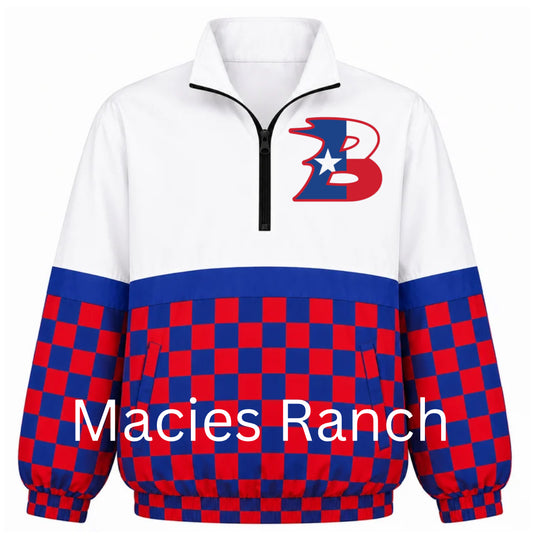 Bullard checkered 2 windbreaker