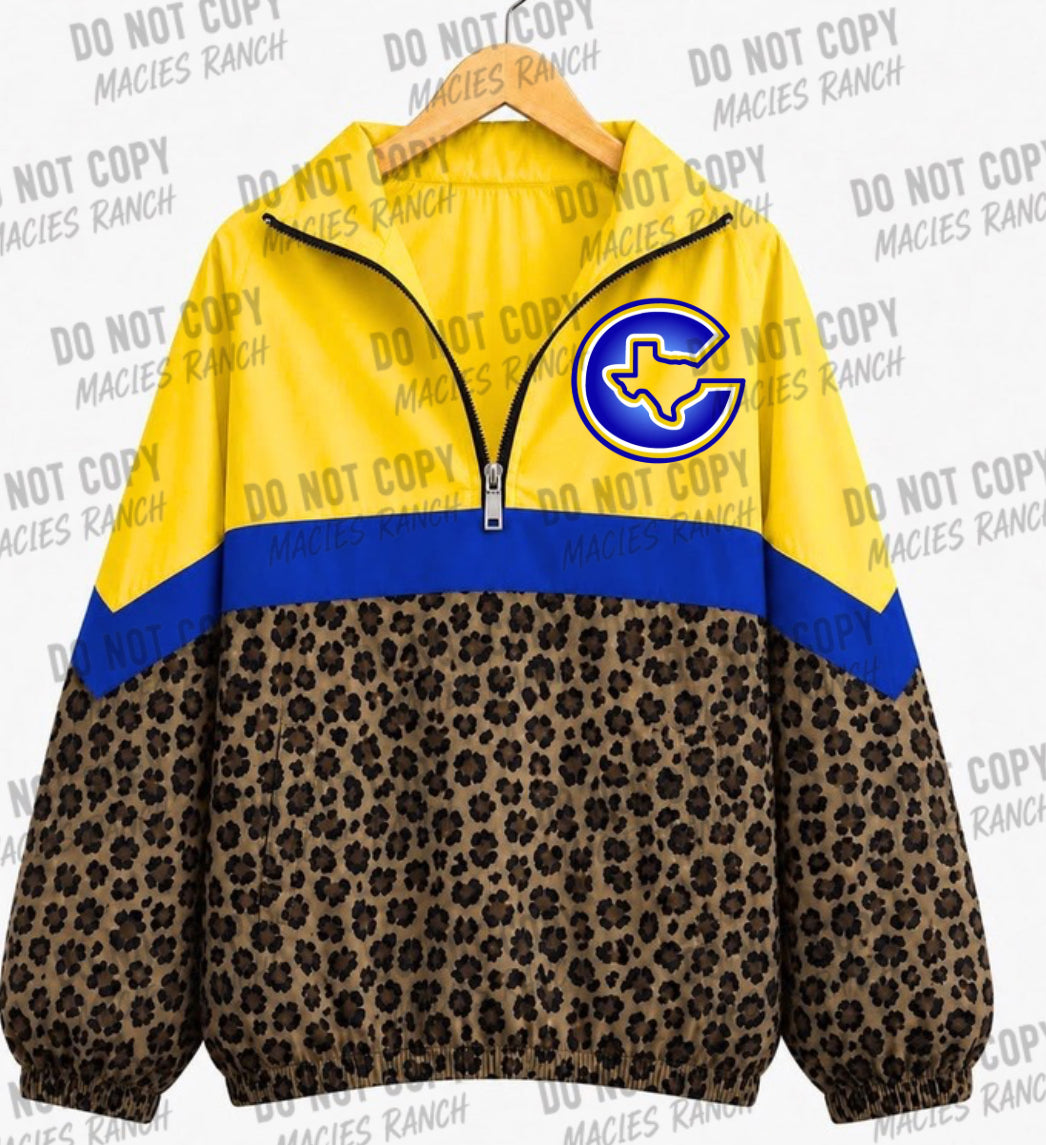 Corsicana Windbreaker- cheetah