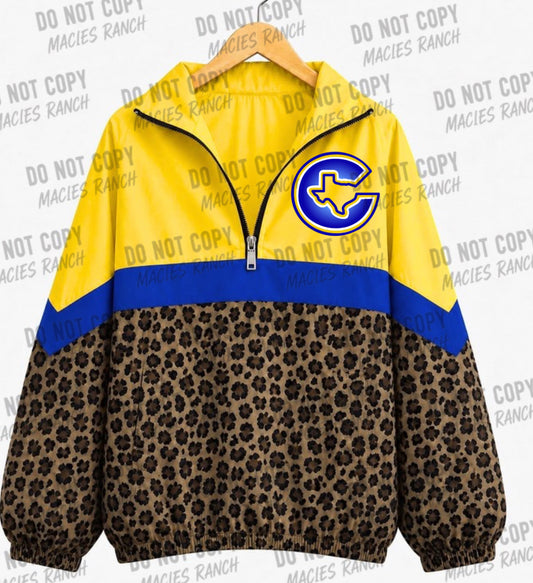Corsicana Windbreaker- cheetah