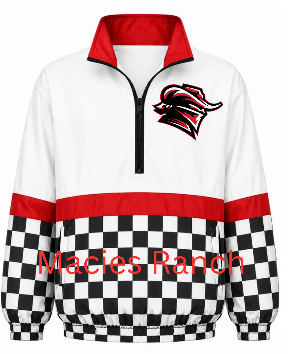 tyler legacy checkered  windbreaker
