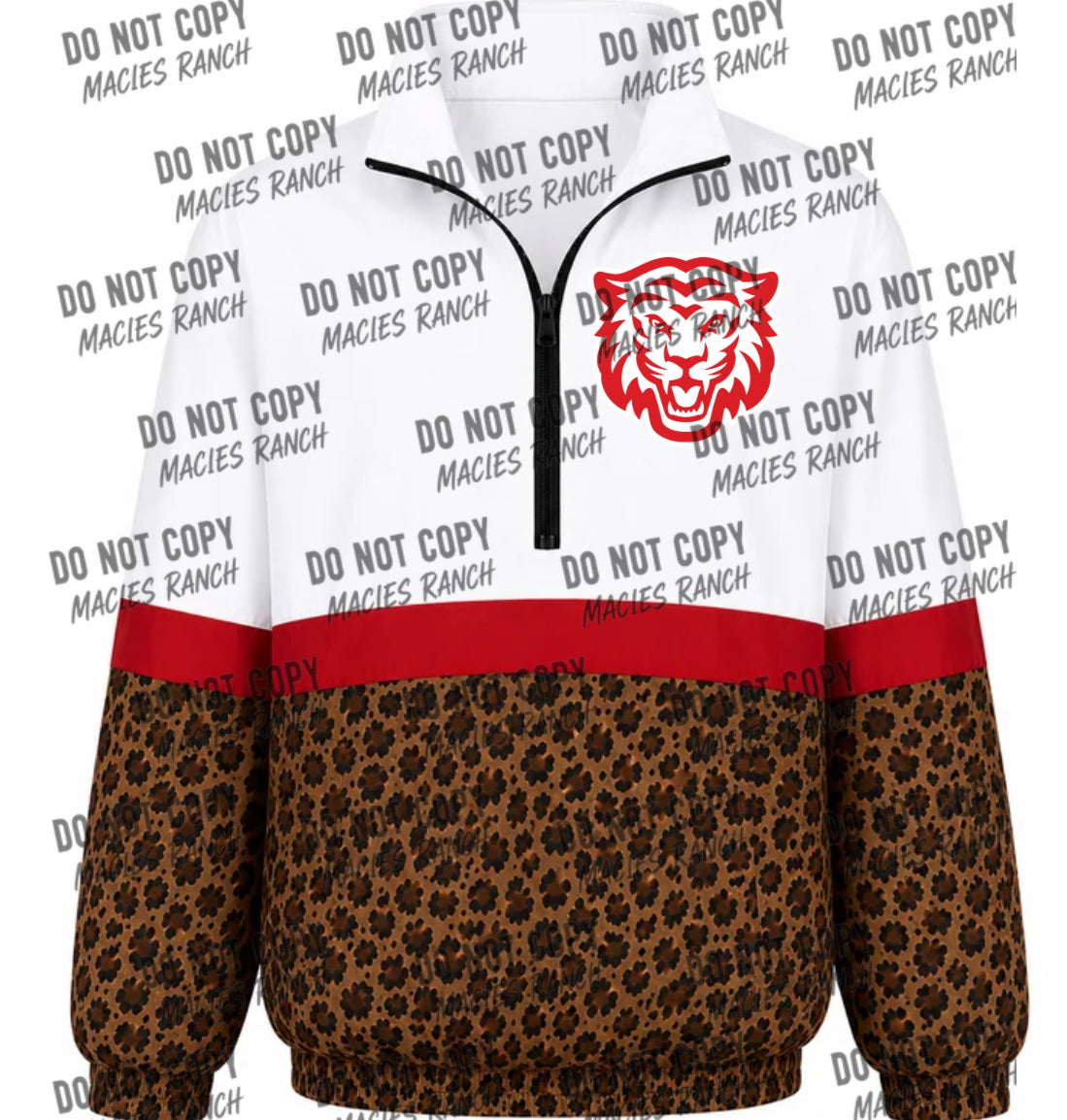 Terrell Windbreaker- cheetah