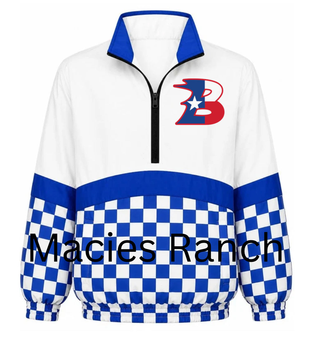 Bullard checkered windbreaker