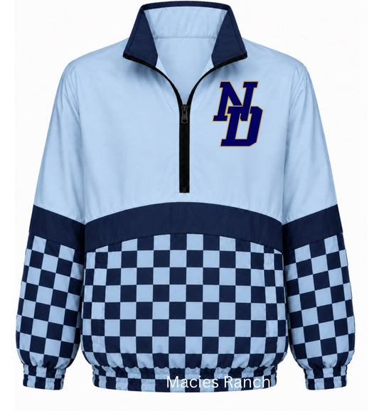 New Diana checkered 2Windbreaker
