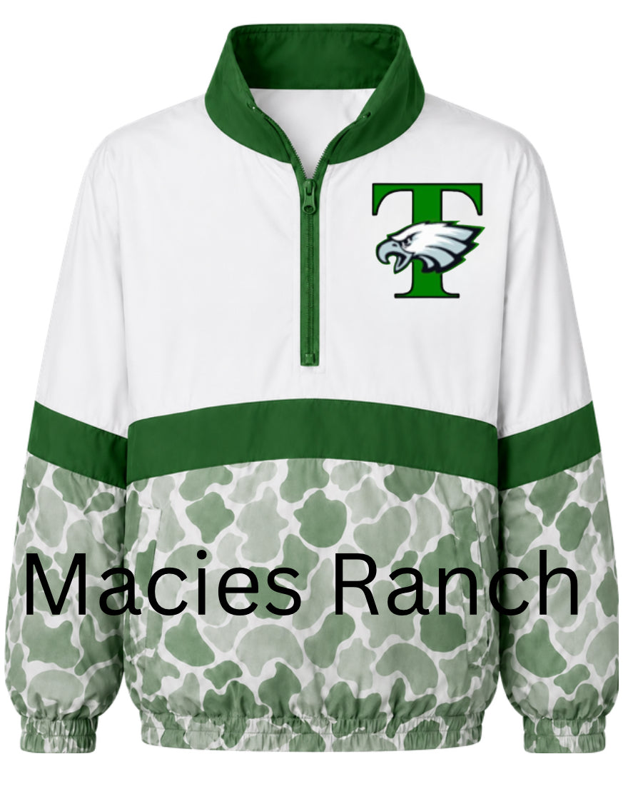Tatum camo windbreaker