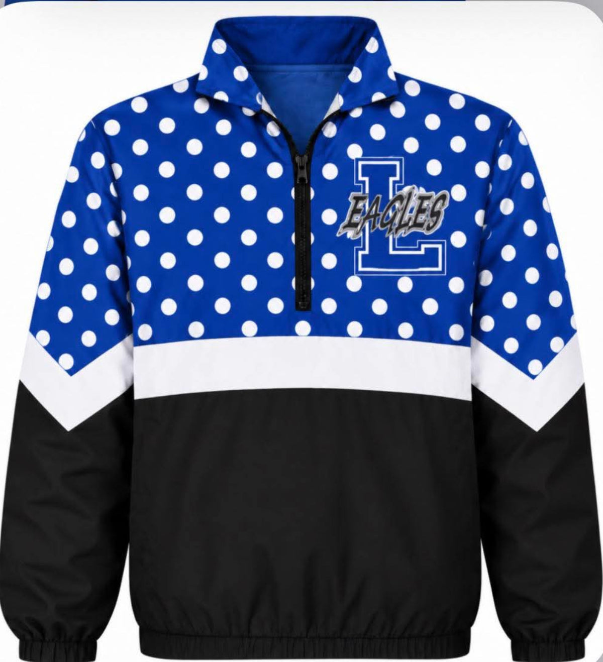 Lindale Windbreaker- polkadots