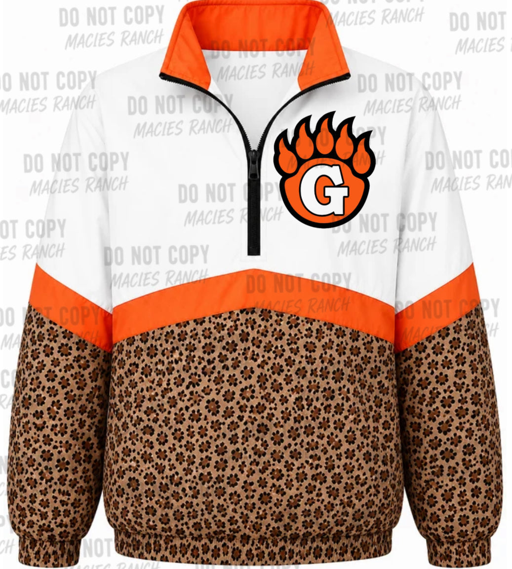 Gladewater cheetah windbreaker