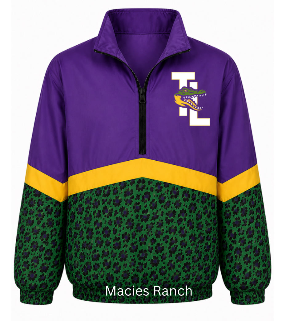 Three Lakes cheetah Windbreaker