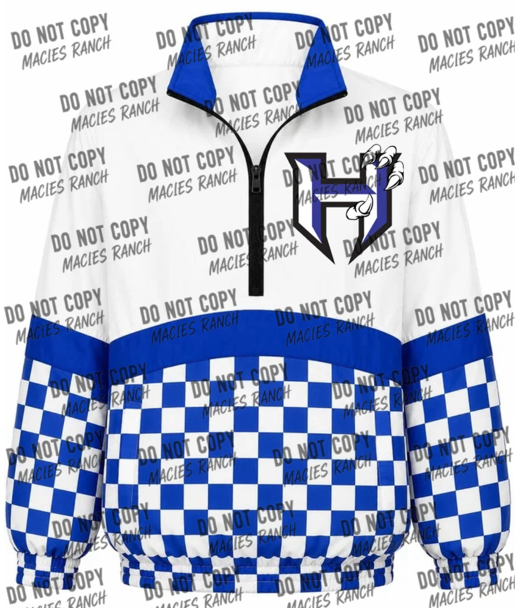 Hawkins Windbreaker- checkered