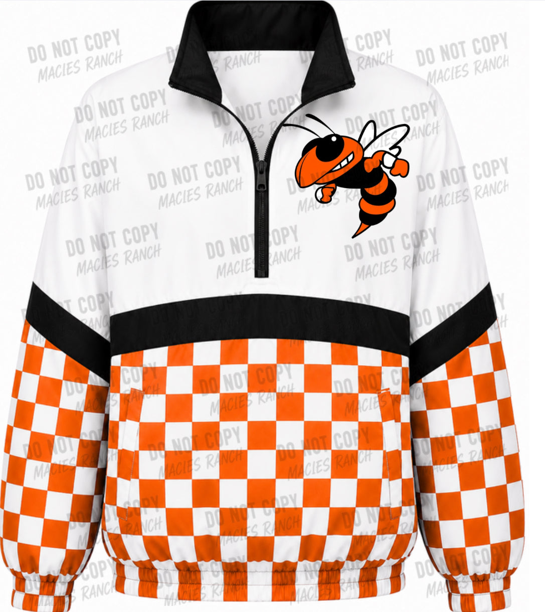 Kemp Windbreaker-checkered