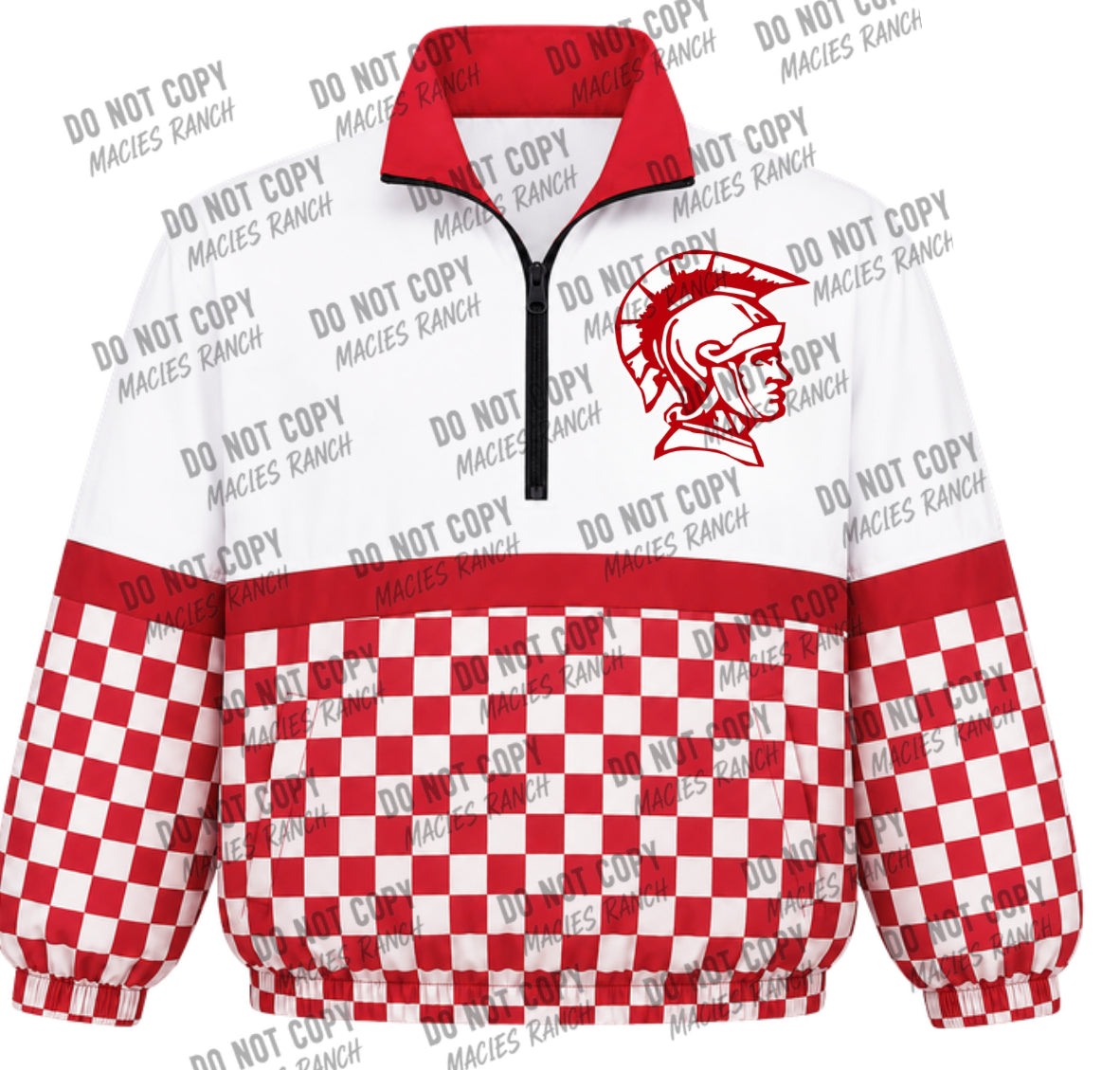 Van Windbreaker- checkered