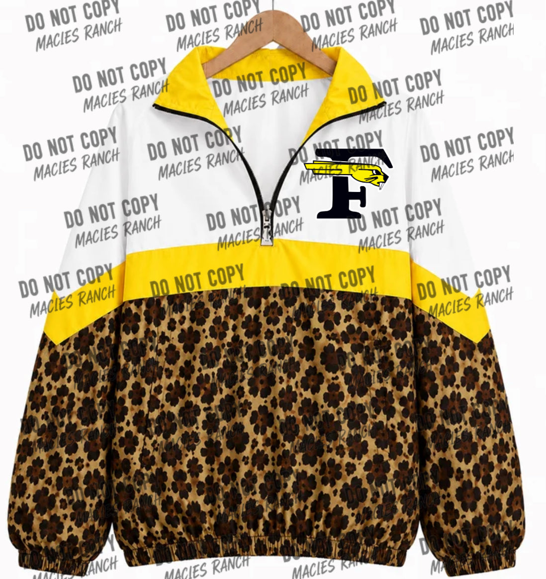 Forney Windbreaker- cheetah
