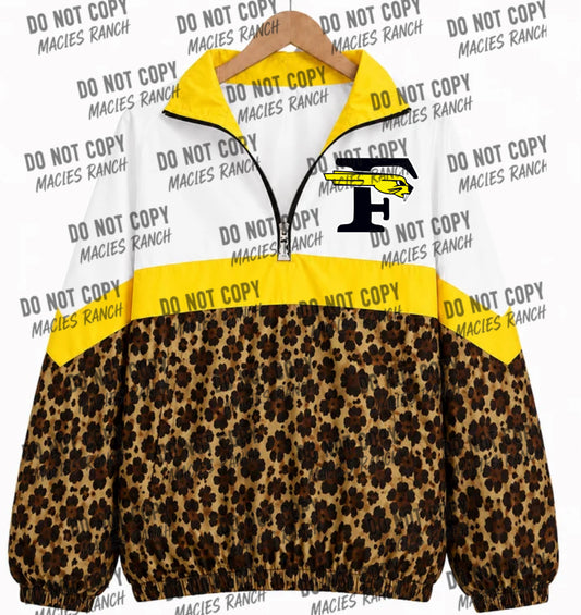 Forney Windbreaker- cheetah