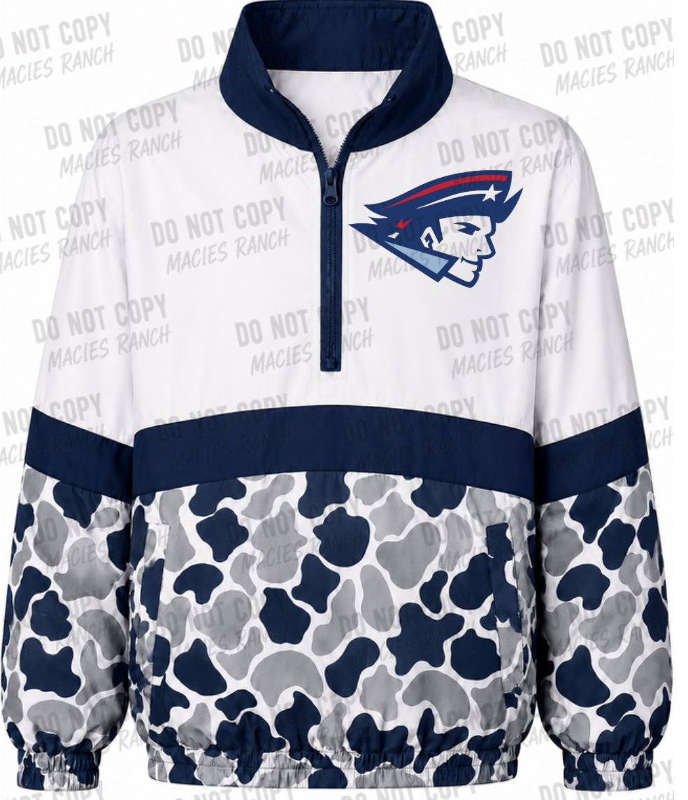 Jack Elementary Camo windbreaker