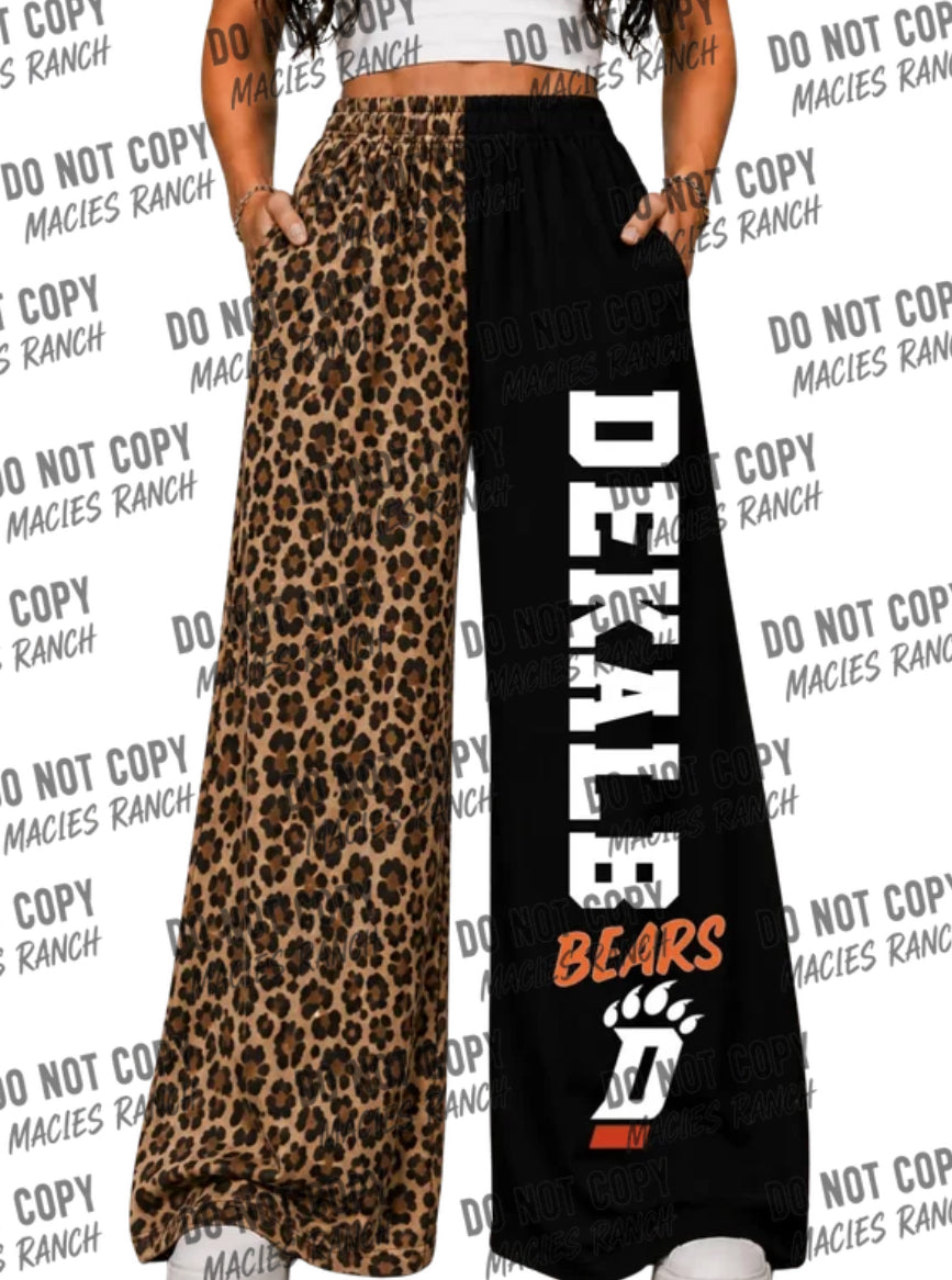 Dekalb DUO WIDE LEG PANTS-