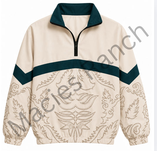 Western stitches Windbreaker