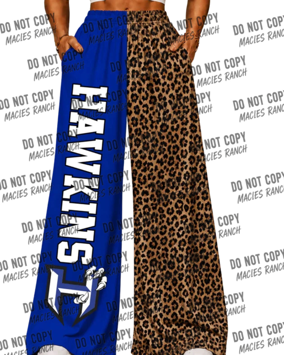 Hawkins DUO WIDE LEG PANTS- cheetah