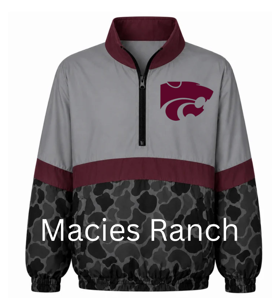 Whitehouse camo windbreaker