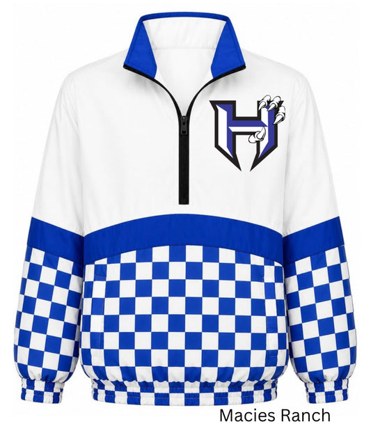 Hawkins Windbreaker- checkered