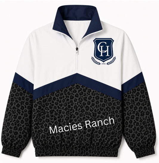 Christian heritage cheetah Windbreaker