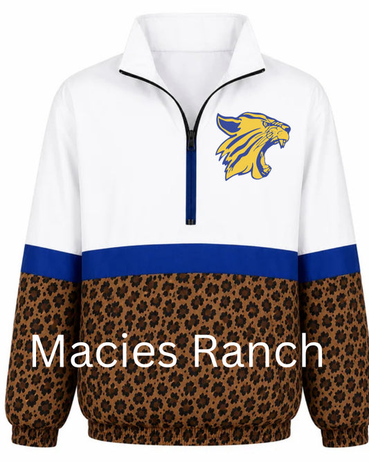 Big Sandy cheetah windbreaker
