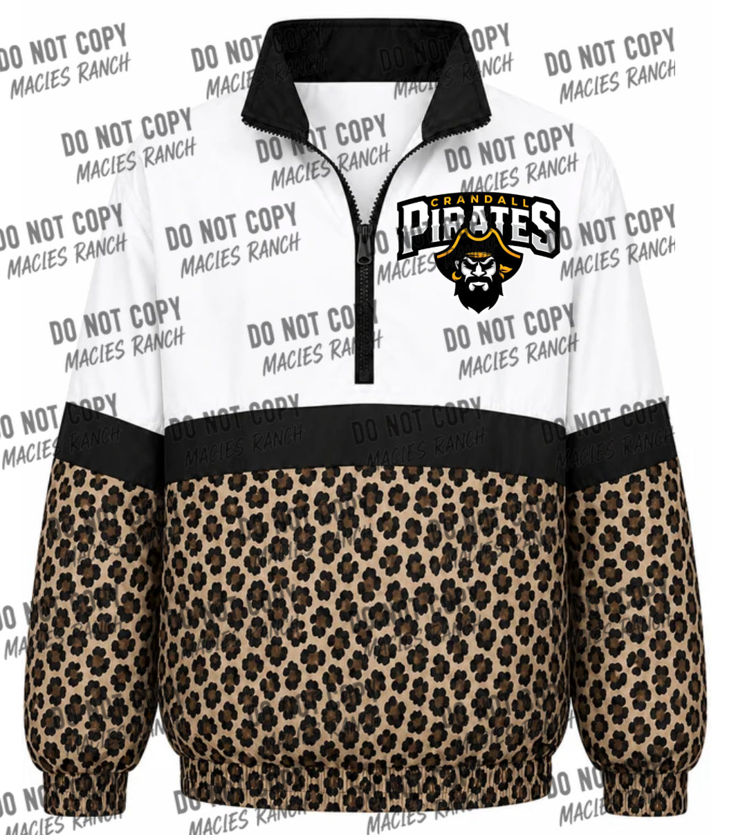 Crandall Windbreaker- cheetah