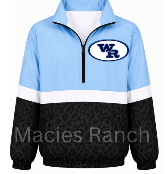 West Rusk cheetah windbreaker