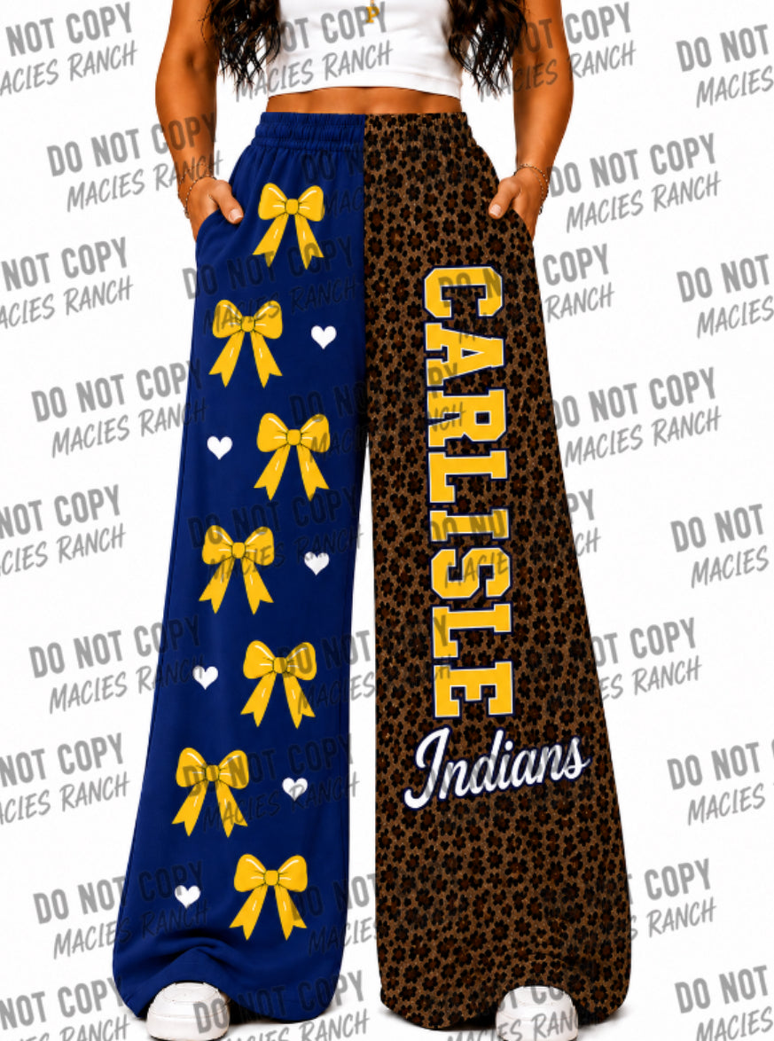 Carlisle - DUO WIDE LEG PANTS -bow