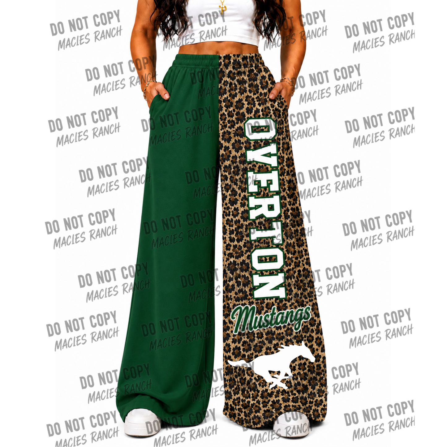 OVERTON DUO WIDE LEG PANTS -cheetah