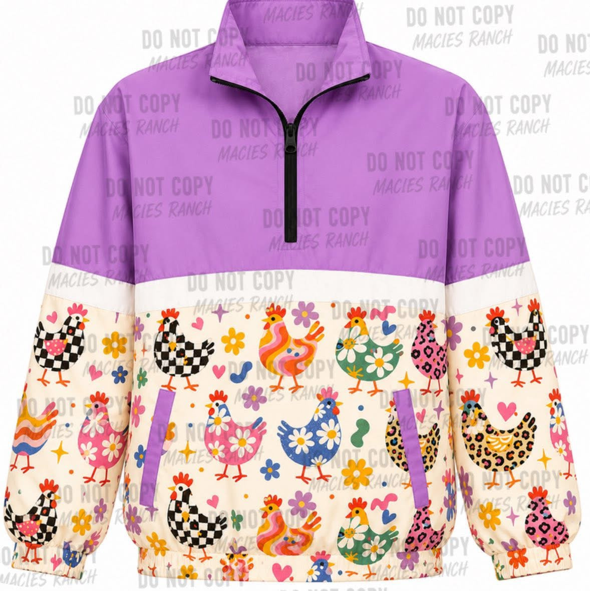 Chicken chicken Windbreaker-