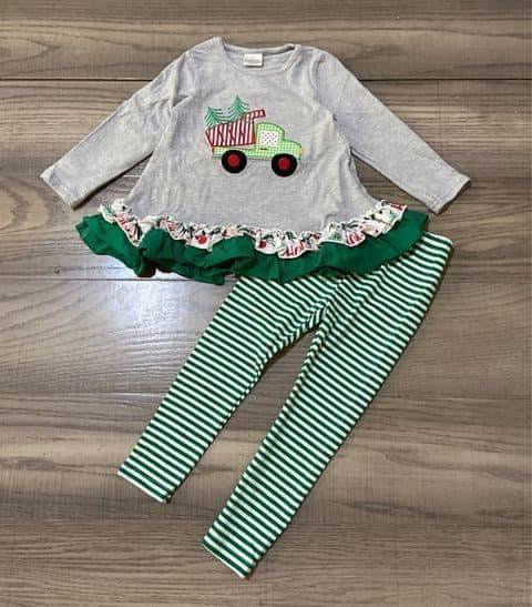 Christmas Truck Pant Set