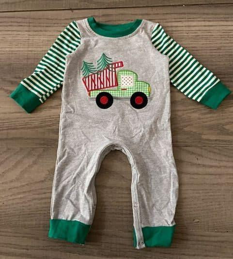 Boy Truck Romper